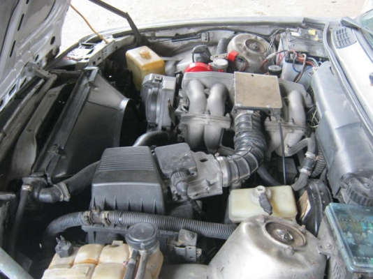 BMW318เครื่องหัวฉีดM40ติดแก๊สLPGแม๊ก17แอร์หนาว45000ต่อราคาได้นิดหน่อย