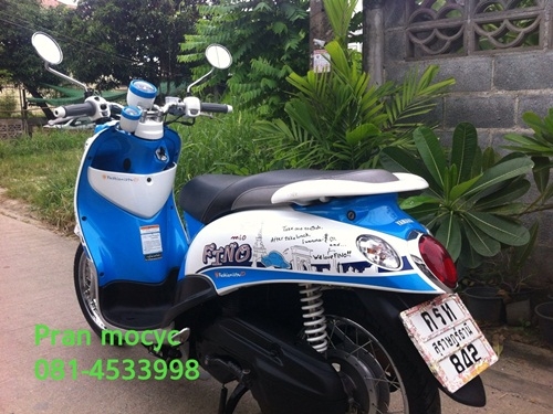 ขายรถ yamaha finoมือสองสีฟ้าขาวปี2555 ขายรถ yamaha finoมือสองสีฟ้าขาวปี2555