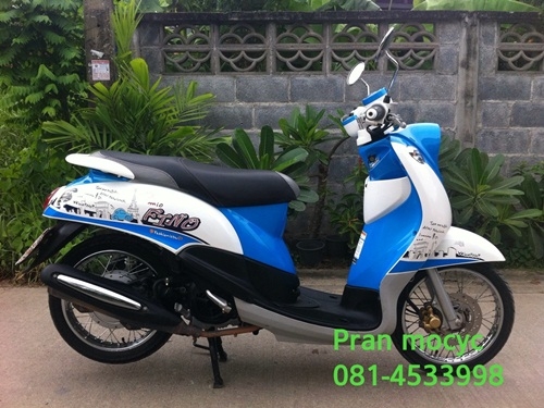 ขายรถ yamaha finoมือสองสีฟ้าขาวปี2555 ขายรถ yamaha finoมือสองสีฟ้าขาวปี2555