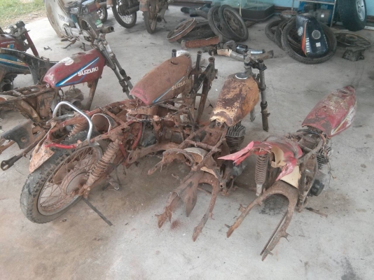 ขายซากพร้อมเล่มชุดโอน มอไซวิบาก/คลาสสิคหลายรุ่น