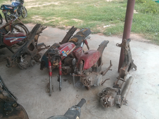 ขายซากพร้อมเล่มชุดโอน มอไซวิบาก/คลาสสิคหลายรุ่น