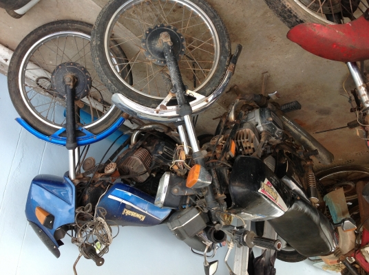 ขายซากพร้อมเล่มชุดโอน มอไซวิบาก/คลาสสิคหลายรุ่น