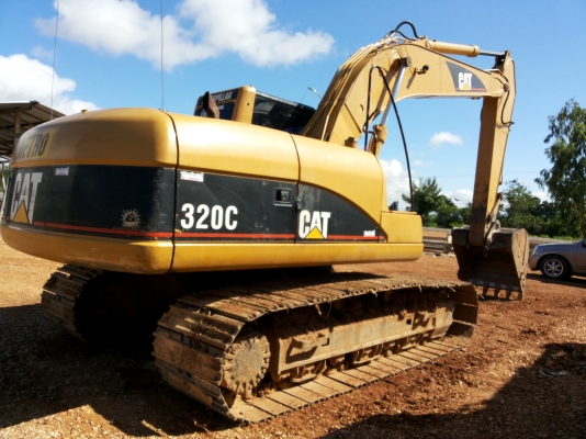 ขายCat 320 C รถสวยพร้อมทำงานเอกสารเล่มทะเบียน