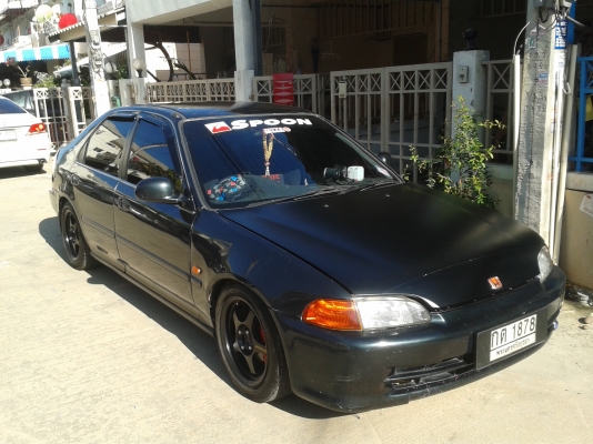 ขายhonda civicเตารีด เครื่อง1,600หัวฉีดปี93