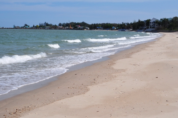 ขายที่ดิน 6-01-13 ไร่ ใกล้หาดคลองเทียน ชะอำ เพียง 400 เมตร และที่ดินติดคลอง ออกสู่ทะเล เพียง 400 เมตร ได้เลย