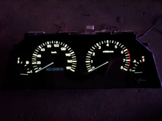 หน้าปัท จอไมล์ความเร็ว โตโยต้าJZ หน้ามืด 1500บาทTEL.0890671028