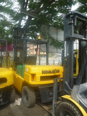 รถยกฟอร์คลิฟท์ 3.5 ตัน Forklift KOMATSU FD35C-5 ยกสูง 5.0 เมตร ดีเซล เกียร์ครัชท์