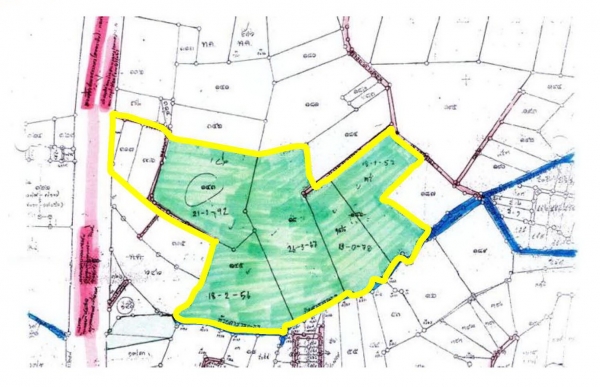 ขายที่ดิน เนื้อที่ 106 -02 -50 ไร่ ติดถนนมอร์เตอร์เวย์ สาย 7  ก่อนถึงแยกไปท่าเรือแหลมฉบัง