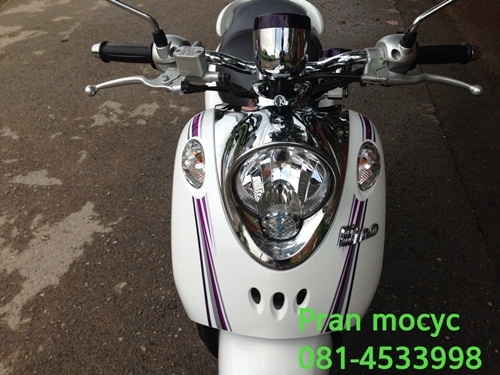 ขาย yamaha finoสีขาวม่วง ปี2555 ขาย yamaha finoสีขาวม่วง ปี2555