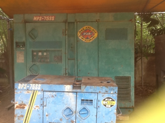 ปั๊มลมสกรู DENYO MPS 75 SS 100 Hp. 0833554933