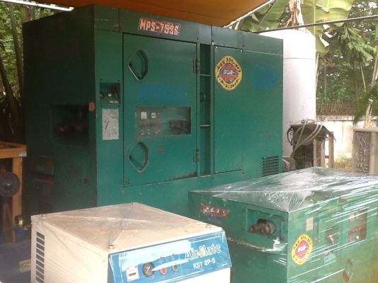 ปั๊มลมสกรู DENYO MPS 75 SS 100 Hp. 0833554933