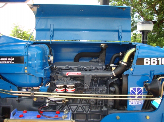 รถไถฟอรด์ 6610 เช็คสภาพแล้วทั้งคันทะเบียนพร้อมโอนยางดีสีสวย