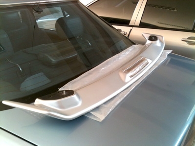 สปอย์เลอร์ของแท้ห้าง อัลติส 07-13 สภาพสวยมีไฟ LED เงางาม