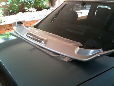 สปอย์เลอร์ของแท้ห้าง อัลติส 07-13 สภาพสวยมีไฟ LED เงางาม