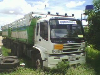 Isuzu DEcA270 แม่ลูก ดั้มสามมิตรลอนเฉียงรับประกัน2 ปี