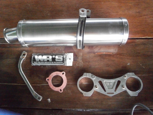 ท่อไททาเนียมฟูล ใส่cb400ปี93-98 ท่อไททาเนียมฟูล ใส่cb400ปี93-98