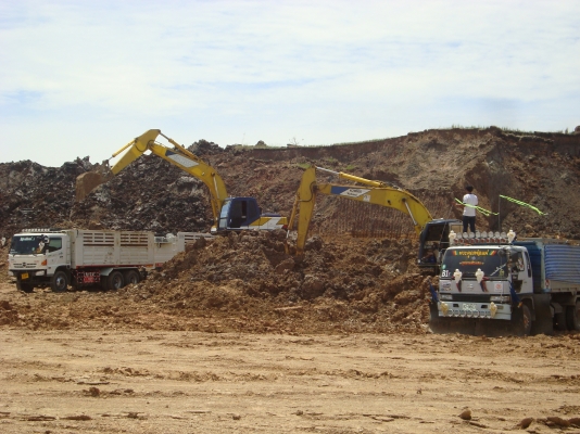 ขออนุญาต ต้องการรถพ่วงดั๊มมาร่วมงานจำนวนมาก