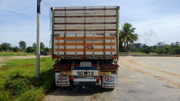 รถพ่วงเกษตรดั๊มแม่ลูก ยี่ห้อ ISUZU DEGA รุ่น FVM33M