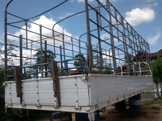 ขายกะบะพร้อมคอกเหล็ก  ยาว 7.20  เมตร ถอดจาก   DECA  195