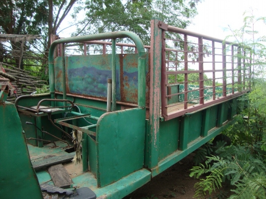 อีแต๋น 4 ล้อกลาง โครงเหล็กอย่างดี เครื่องยันมาร์ 105L มีเกียร์ไฮ-โลว์ พร้อมใช้