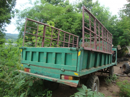 อีแต๋น 4 ล้อกลาง โครงเหล็กอย่างดี เครื่องยันมาร์ 105L มีเกียร์ไฮ-โลว์ พร้อมใช้