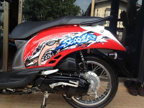 HONDA SCOOPY IลายACTTIVE BOY รถปี2012วิ่ง3xxxโลสวยไร้ที่ติ