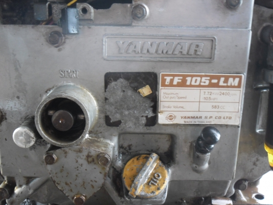 ยันม่าร์ TF105LMเก่าเก็บไม่ลงนามา3-4ปี