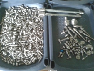 ขายเหมา-น็อตกลึงแต่งมอไซค์2000กว่าตัว70กว่าโล