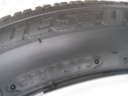 ขายกะทะล้อป้ายแดง Honda jazz + ฝาครอบ + ยางปี 1513  (081-3747940)