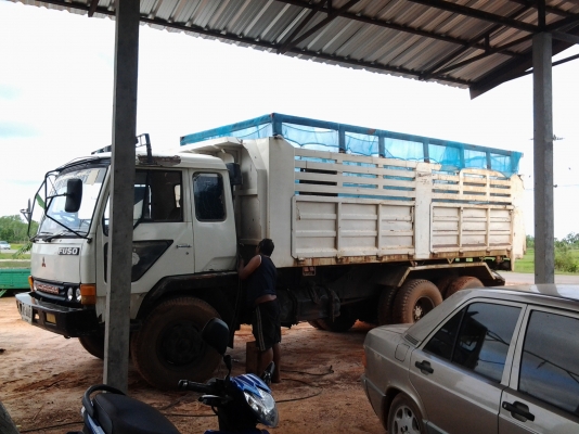 Mitsu ไอ้หลง MA 195 6D16 เบรคทิฟฟี่ใหญ่ กะบะดั้มสามมิตร เกียร 10 สปีด