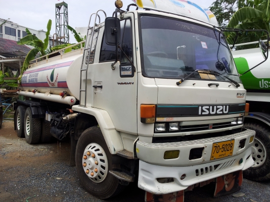ขาย ISUZU ROCKY รถบรรทุกน้ำ2เพลาสวยๆงามๆพร้อมใช้(มัดจำแล้วครับ)