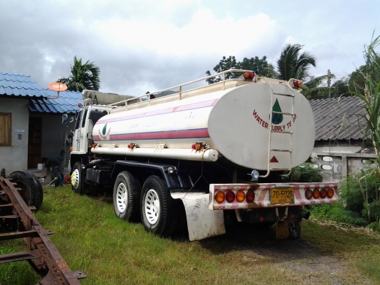 ขาย ISUZU ROCKY รถบรรทุกน้ำ2เพลาสวยๆงามๆพร้อมใช้(มัดจำแล้วครับ)