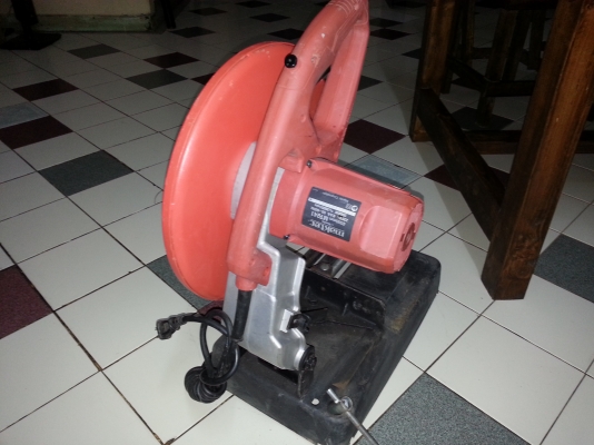 ขายไฟเบอร์ตัดเหล็ก14นิ้วยี่ห้อ maktecพร้อมใช้งานสภาพสวยๆ90\%ขึ้นคับ