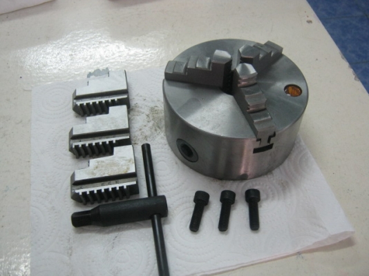 หัวจับแท่นกลึง 5 นิ้ว