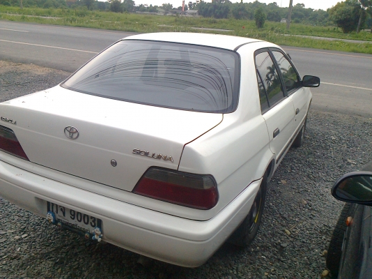 ขายถูกมากโซรูน่าปี97เกียร์ธรรมดากระจกไฟฟ้ารถเดิมๆสีเต็มระบบทุกอย่างใช้ได้ครบ(มุมไฟเลี้ยวข้างซ้ายเคยโดนมอไซร์ชนที่เดียว)