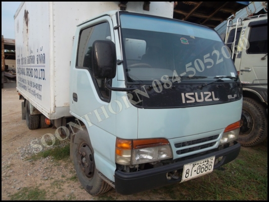 ขายด่วน รถบรรทุก 6 ล้อ ISUZU NKR 135 แรง รถห้างแท้ ปึ44 ตู้ 3 บานพร้อมเครื่องทำความเย็น รถสวยพร้อมใช้งาน ราคาสุดคุ้ม
