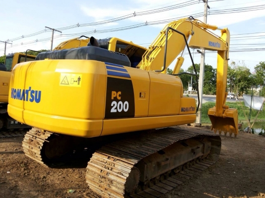 ขายด่วน!! KOMATSU PC200-8 8,500ชม. สภาพสวยค่ะ