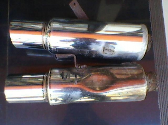 ปลายท่อสแตนเลสแต่ง 2แบบ ราคาถูกๆครับ