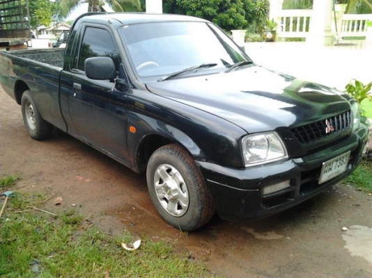 ***ขายแล้วครับขอบคุณ Truck2hand ขาย กระบะสตราด้าตอนเดียว MITSUBISHI L200 STRADA 2.5 SINGLECAB ปี43/02 หน้า-หลังเดิม เครื่องเดิม2.5 แห้งแรงดีไม่มีเยิ้ม ช่วงล่างแน่น คัสซีสวยไม่ผุไม่ดาม กระบะดีมีผุนิดๆ(เก็บแล้ว) สีดีหัวเก๋งไม่ผุภายในสวยคอนโซลครบ แอร์เย็น พ.