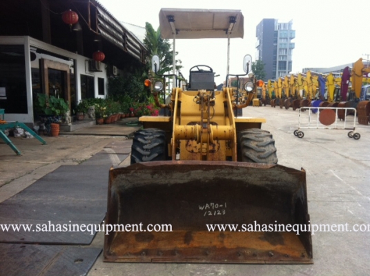 รถตัก WA70-1 S/N 121XX บจก.สหสินอีควิปเม้นท์ โทร.081-5851880, 02-5168100-1 www.sahasinequipment.com