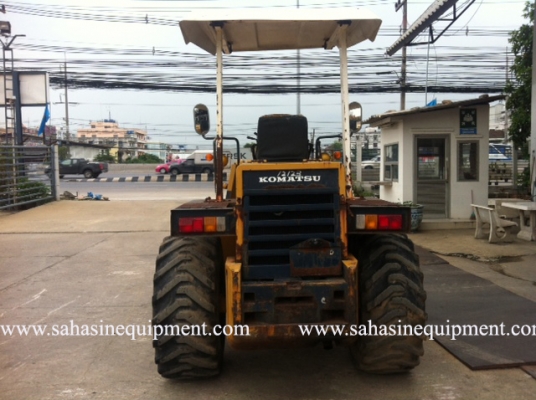 รถตัก WA70-1 S/N 121XX บจก.สหสินอีควิปเม้นท์ โทร.081-5851880, 02-5168100-1 www.sahasinequipment.com