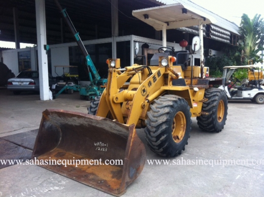 รถตัก WA70-1 S/N 121XX บจก.สหสินอีควิปเม้นท์ โทร.081-5851880, 02-5168100-1 www.sahasinequipment.com