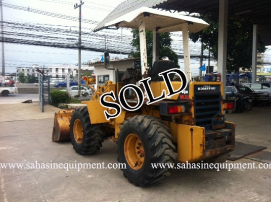 รถตัก WA70-1 S/N 121XX บจก.สหสินอีควิปเม้นท์ โทร.081-5851880, 02-5168100-1 www.sahasinequipment.com