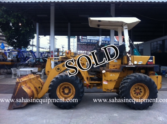 รถตัก WA70-1 S/N 121XX บจก.สหสินอีควิปเม้นท์ โทร.081-5851880, 02-5168100-1 www.sahasinequipment.com