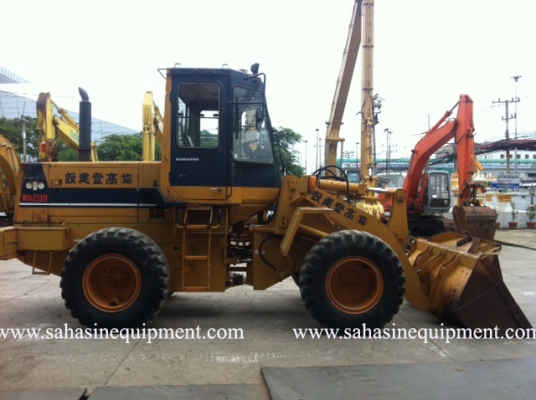 รถตัก WA200-1 S/N 203XX บจก.สหสินอีควิปเม้นท์ โทร.081-5851880, 02-5168100-1 www.sahasinequipment.com