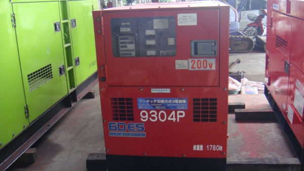 ขายด่วน เครื่องปั่นไฟสภาพดี มือสองจากญี่ปุ่น พร้อมใช้งาน