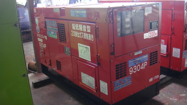 ขายด่วน เครื่องปั่นไฟสภาพดี มือสองจากญี่ปุ่น พร้อมใช้งาน