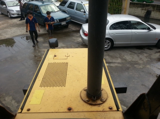 รถตักล้อยาง 910F2-2SS01038  (เทียบเท่า WA100) ชั่วโมงใช้งานน้อย  สภาพสวย  โทร.081-373-0559