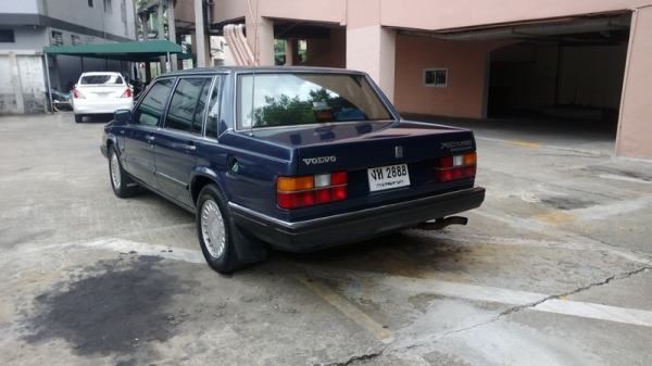 VOLVO 760 turrbo intercooller สภาพเดิมๆ ไม่เคยทำสี รถสวยมาก พร้อมใช้งานได้เลย