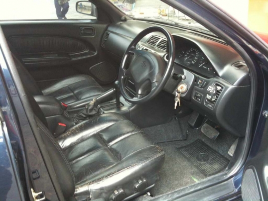 1996 NISSAN, CEFIRO A32  2.0 G สีน้ำเงิน เกียร์ออโต้ ติดแก๊สหัวฉีด LPGราคา  128,000  บาท